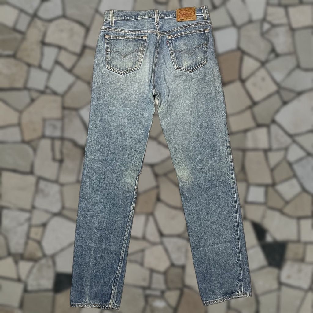 VINTAGE Levi's 501XX Jeans 36x40 Fit 33x35 USA Denim Cotton Blue Men Regular Medium 90s Straight Button