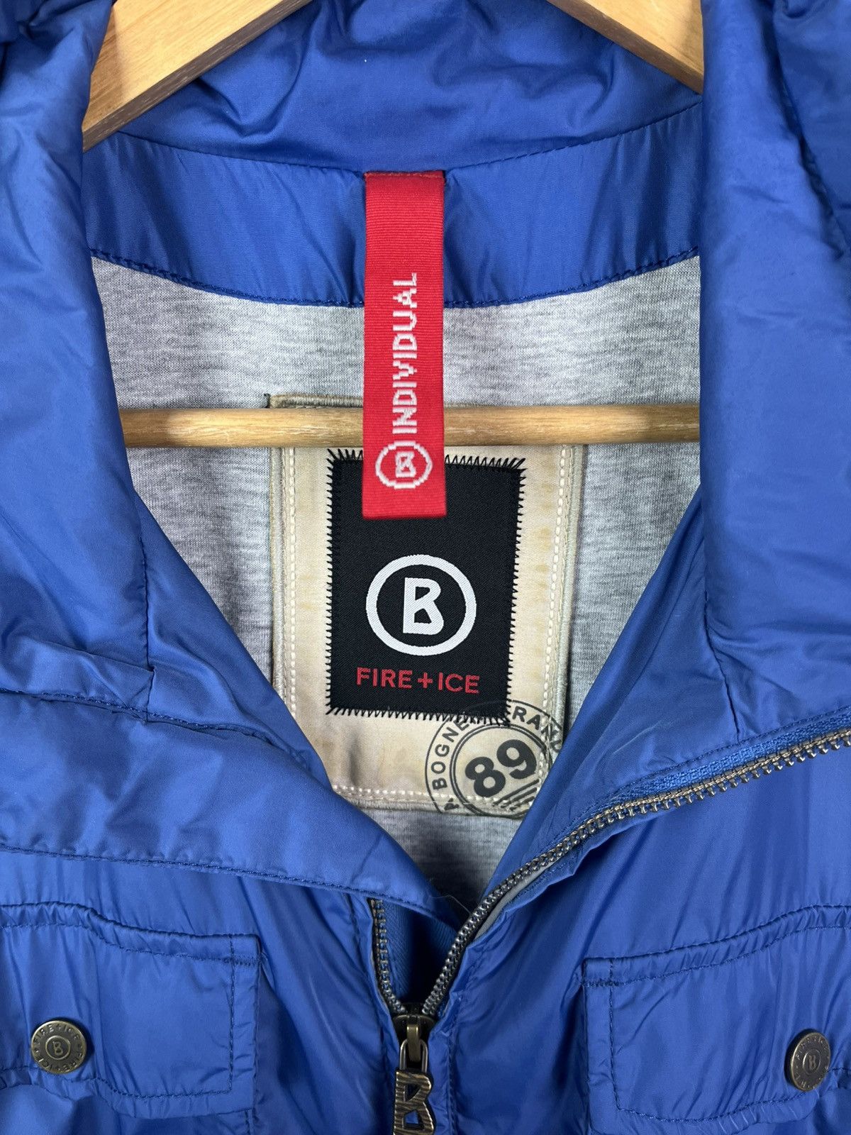Bogner Bogner Fire + Ice Nylon Full Zip Casual Windbreaker Jacket Size US L / EU 52-54 / 3 - 12 Thumbnail