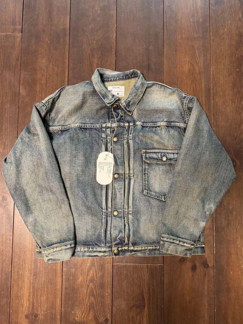 NEXUSVII NEXUSVII Damaged Denim Jacket Size US M / EU 48-50 / 2 - 1 Thumbnail
