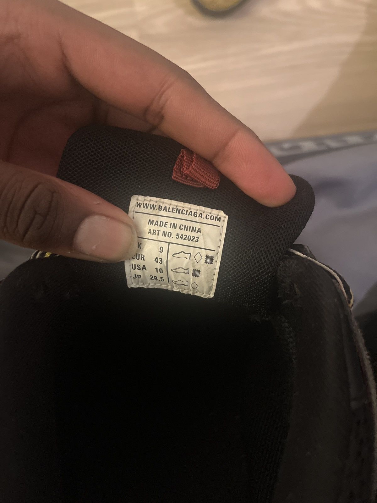 Balenciaga balenciaga bordeaux Size US 10 / EU 43 - 1 Thumbnail