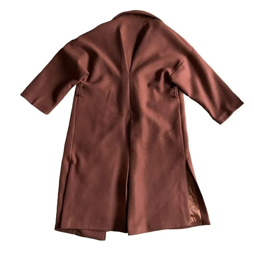Other Oversized Coat in TEAK Size L / US 10 / IT 46 - 8 Thumbnail