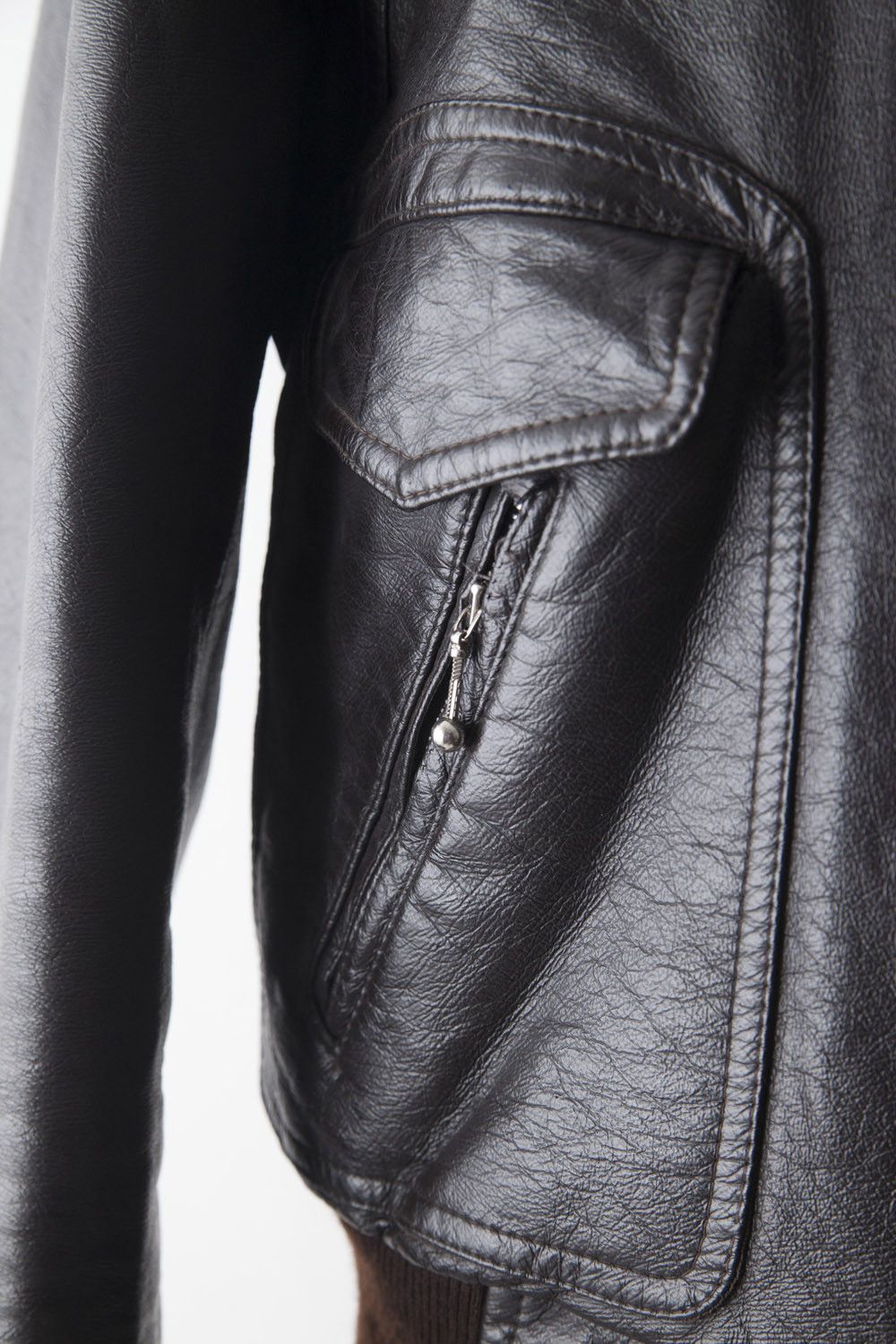 Vintage Vintage 1980's French faux-leather A2 jacket Size US M / EU 48-50 / 2 - 3 Thumbnail