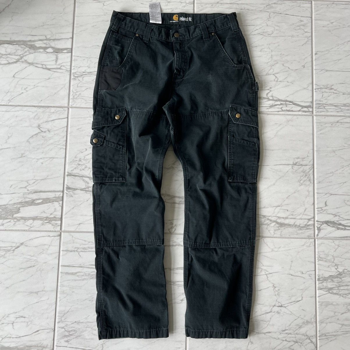 Carhartt Carhartt Ripstop Cargo Carpenter Pants Size US 33 - 1 Thumbnail