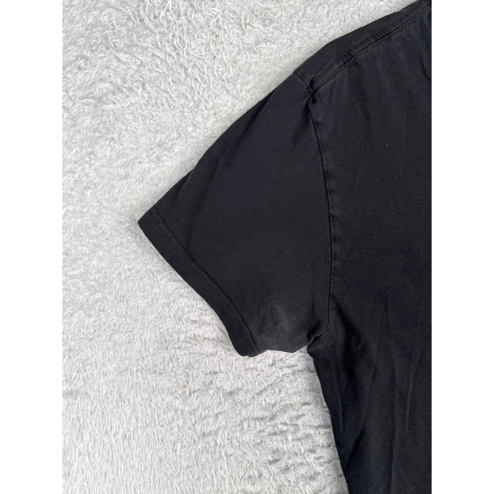 Ralph Lauren Polo Ralph Lauren Shirt Men Large Black Short Sleeve V-Neck 100% Cotton READ Size US L / EU 52-54 / 3 - 3 Thumbnail
