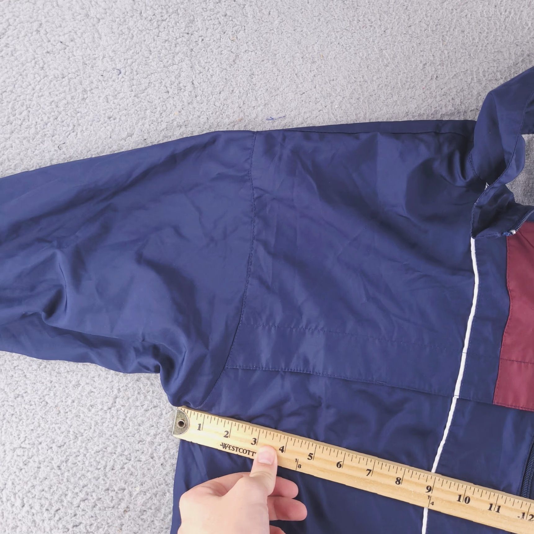 Reebok VINTAGE Reebok Jacket Mens M Blue Relaxed Windbreaker 90s Zip Size US M / EU 48-50 / 2 - 4 Thumbnail