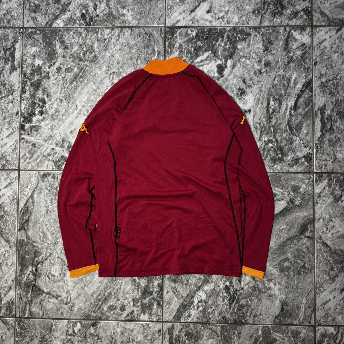 Kappa AS ROMA 2001-02 HOME SHIRT KAPPA LONG JERSEY ITALY SOCCER Size US M / EU 48-50 / 2 - 2 Thumbnail