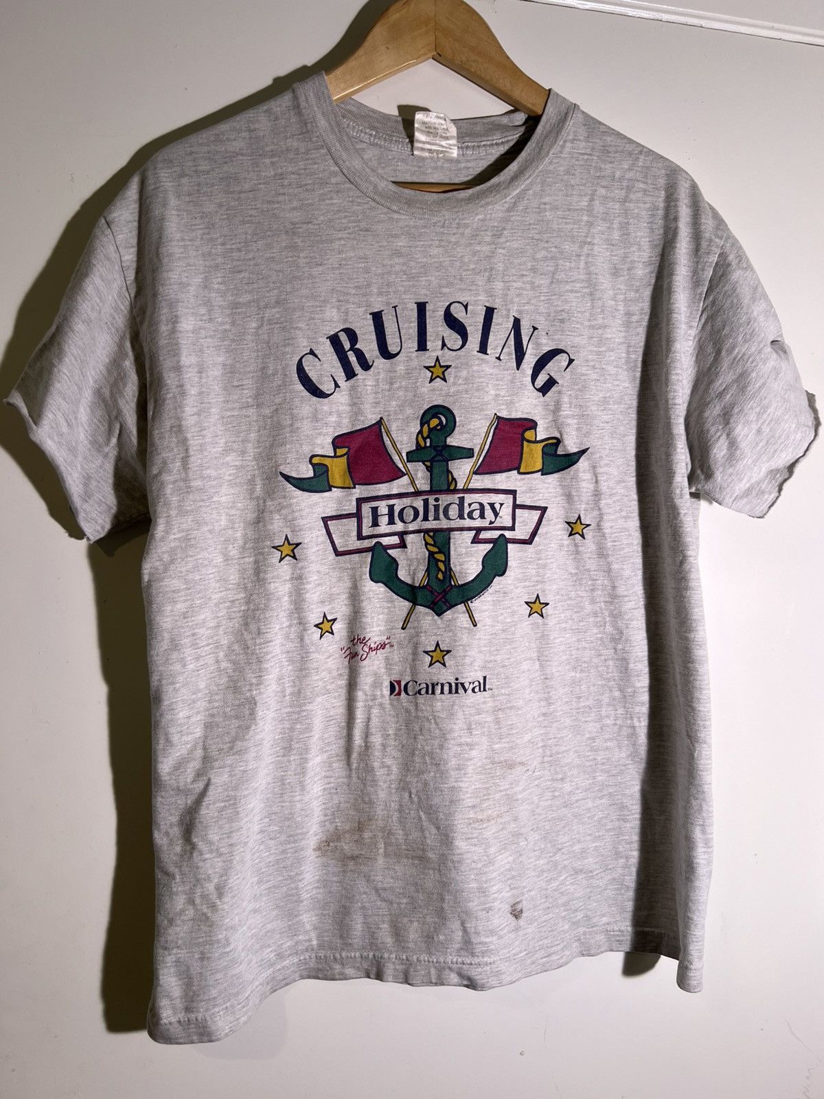 Vintage 90’s 2000’s Y2K VTG Vintage Carnival Cruising Holiday Shirt Size US XL / EU 56 / 4 - 1 Thumbnail