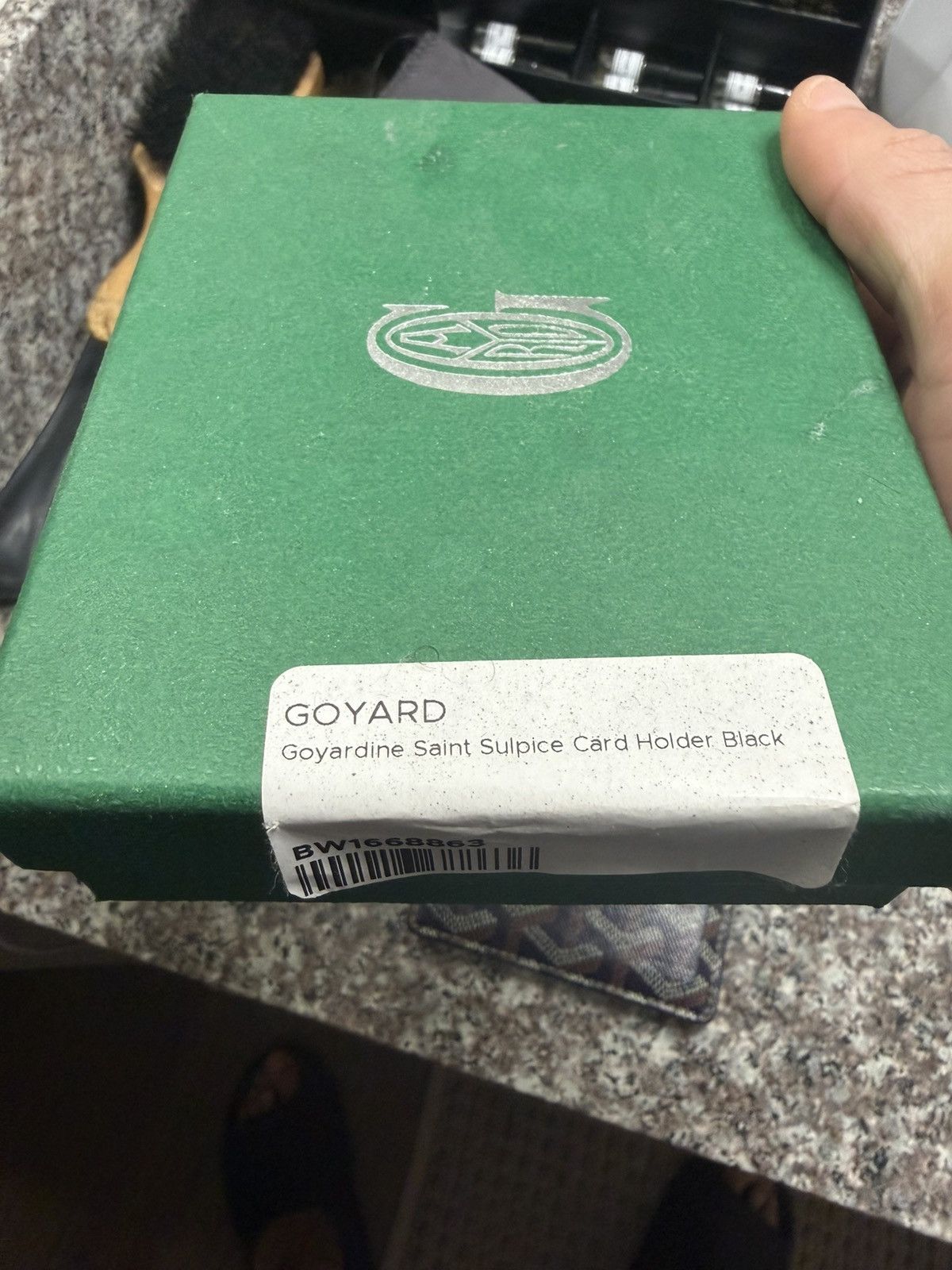 Goyard Goyard Navy Saint Sulpice Card Holder Size ONE SIZE - 4 Thumbnail