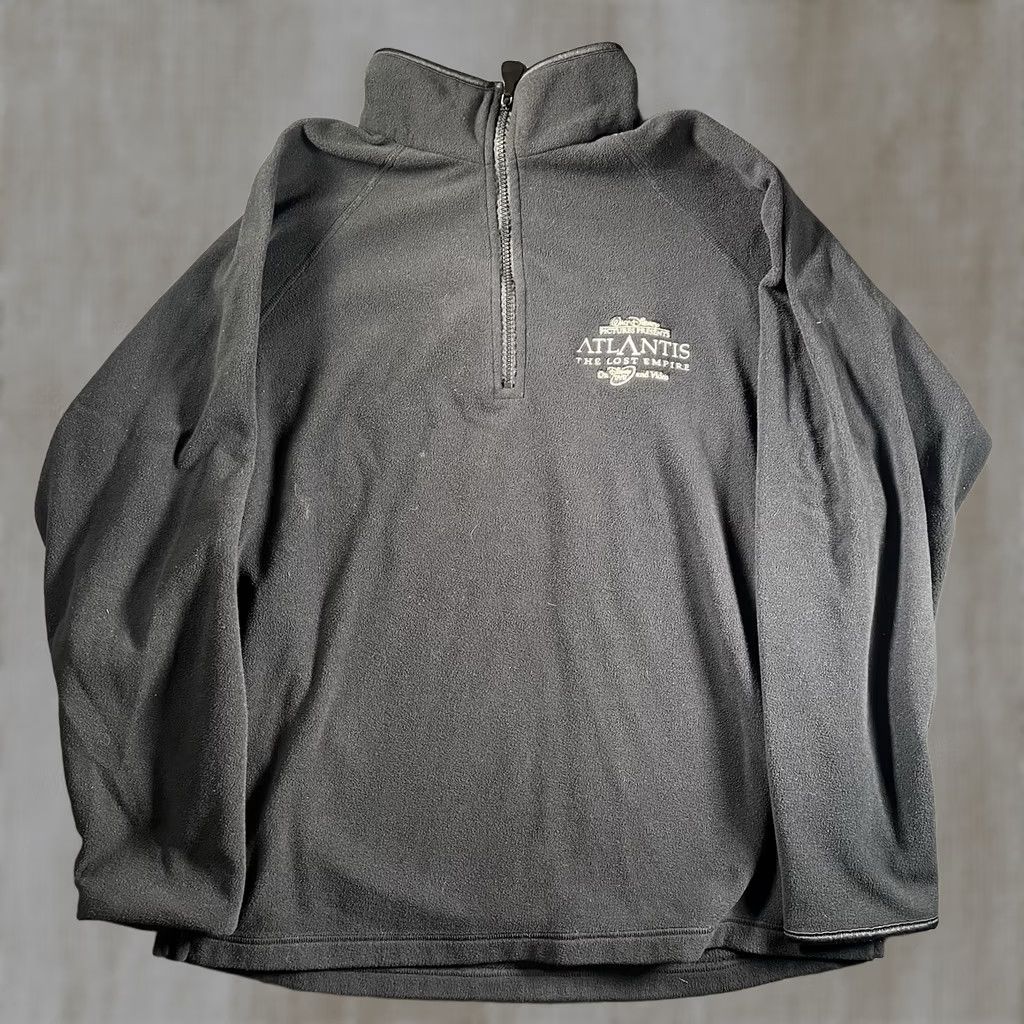 Disney Disney Atlantis Pullover Mens Large DVD Promo Quarter Zip The Lost Empire RARE Size US L / EU 52-54 / 3 - 1 Thumbnail