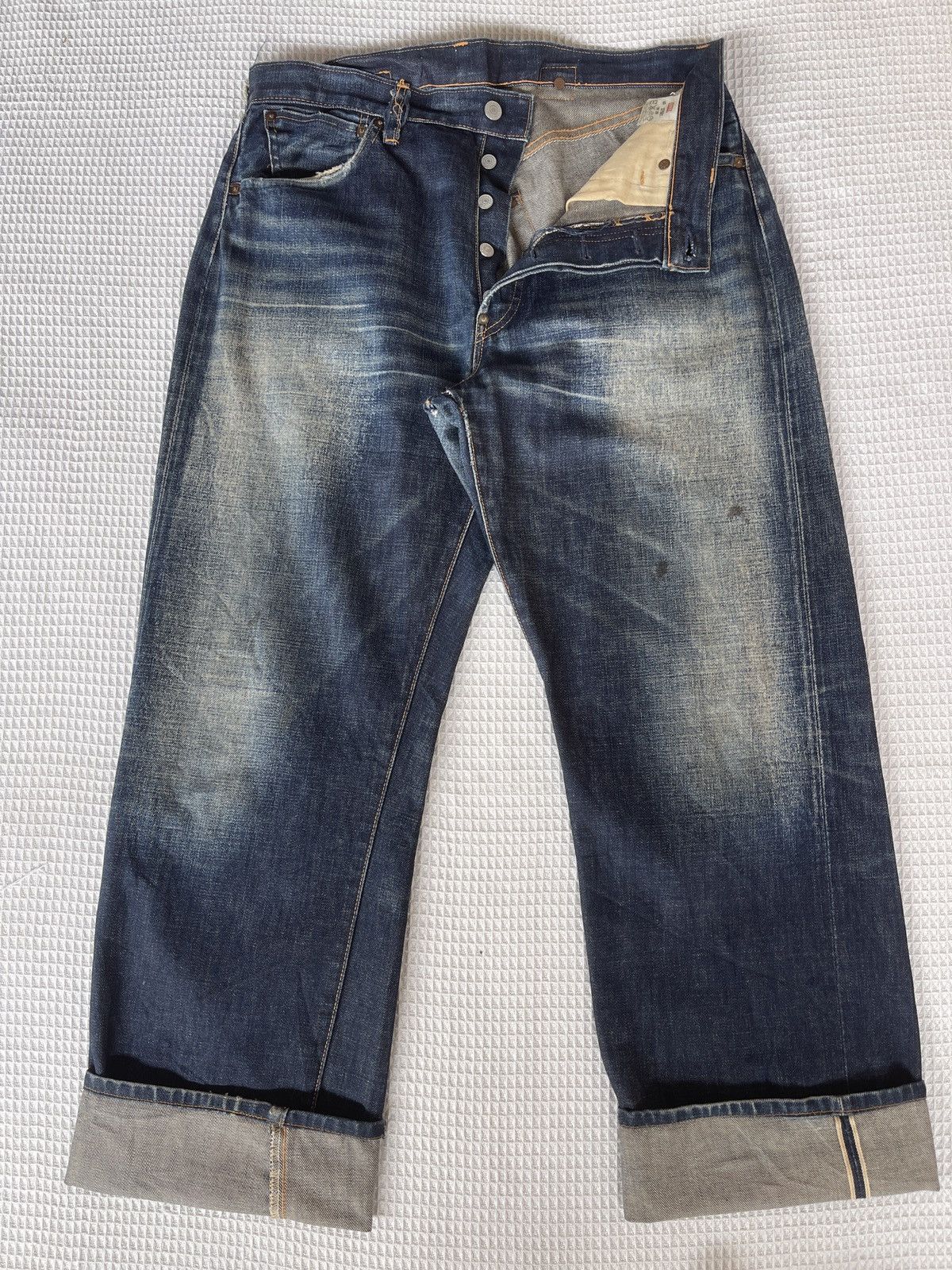 Levi's Vintage Clothing Very Rare🔥Vintage Levis 501xx LVC Lot 37501 Selvedge Denim Size US 36 / EU 52 - 2 Thumbnail