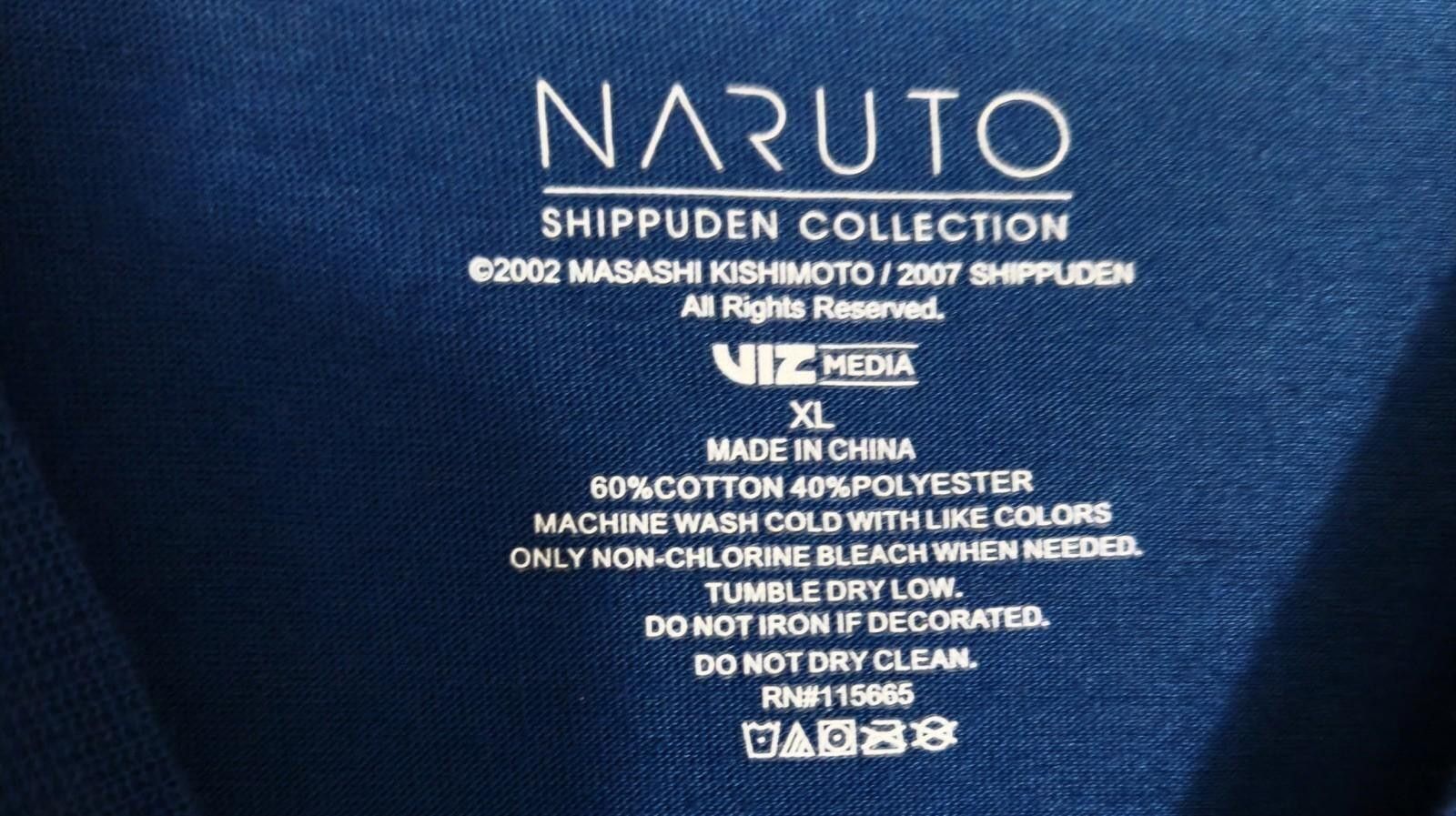 Other Naruto Shippuden Uzumaki Long Sleeve Blue Graphic Shirt XL#7 Size US XL / EU 56 / 4 - 2 Thumbnail