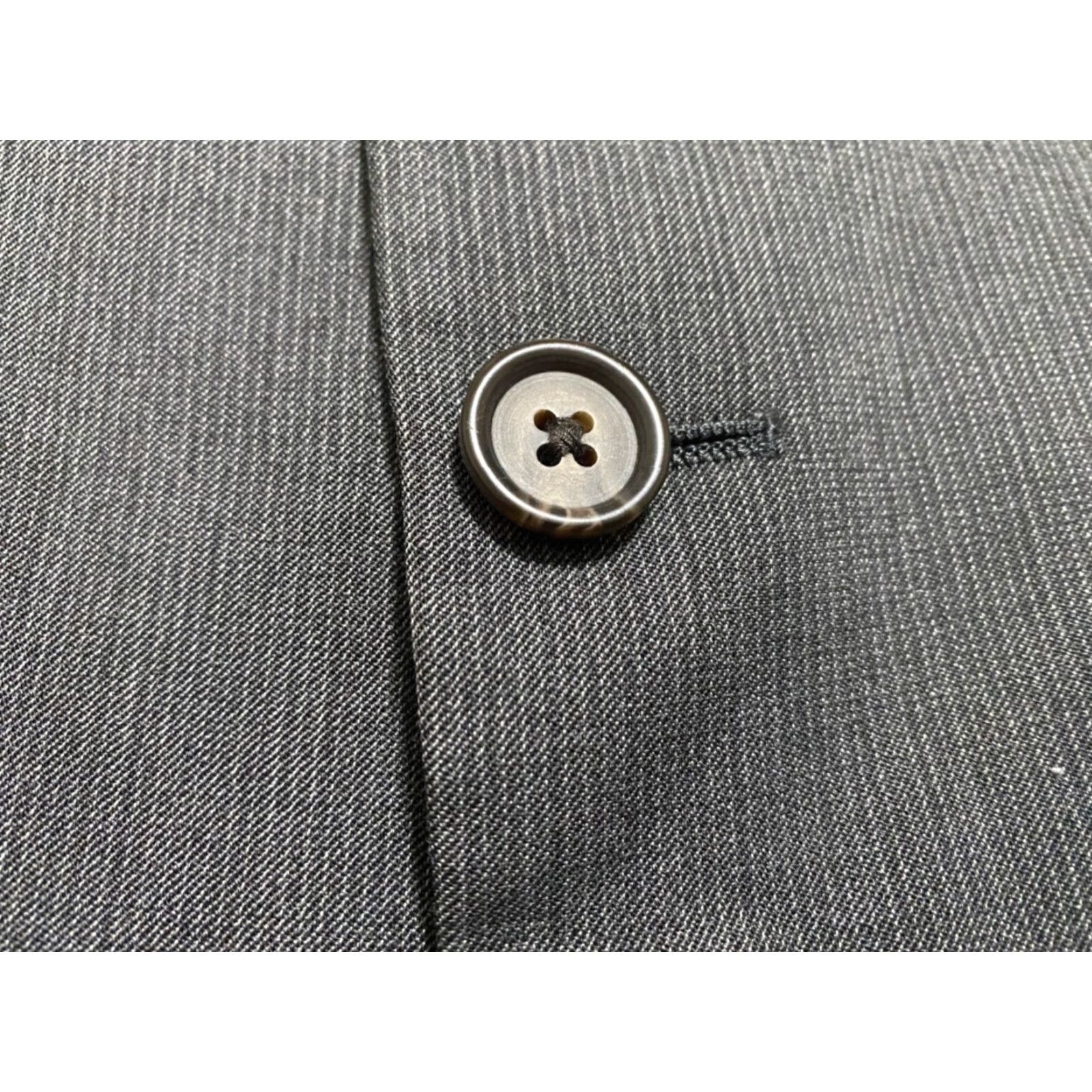 Ralph Lauren Lauren Ralph Lauren Mens Blazer 42L Gray Wool Striped Long Sleeve 2 Button Jacket Coat Size US XL / EU 56 / 4 - 4 Thumbnail