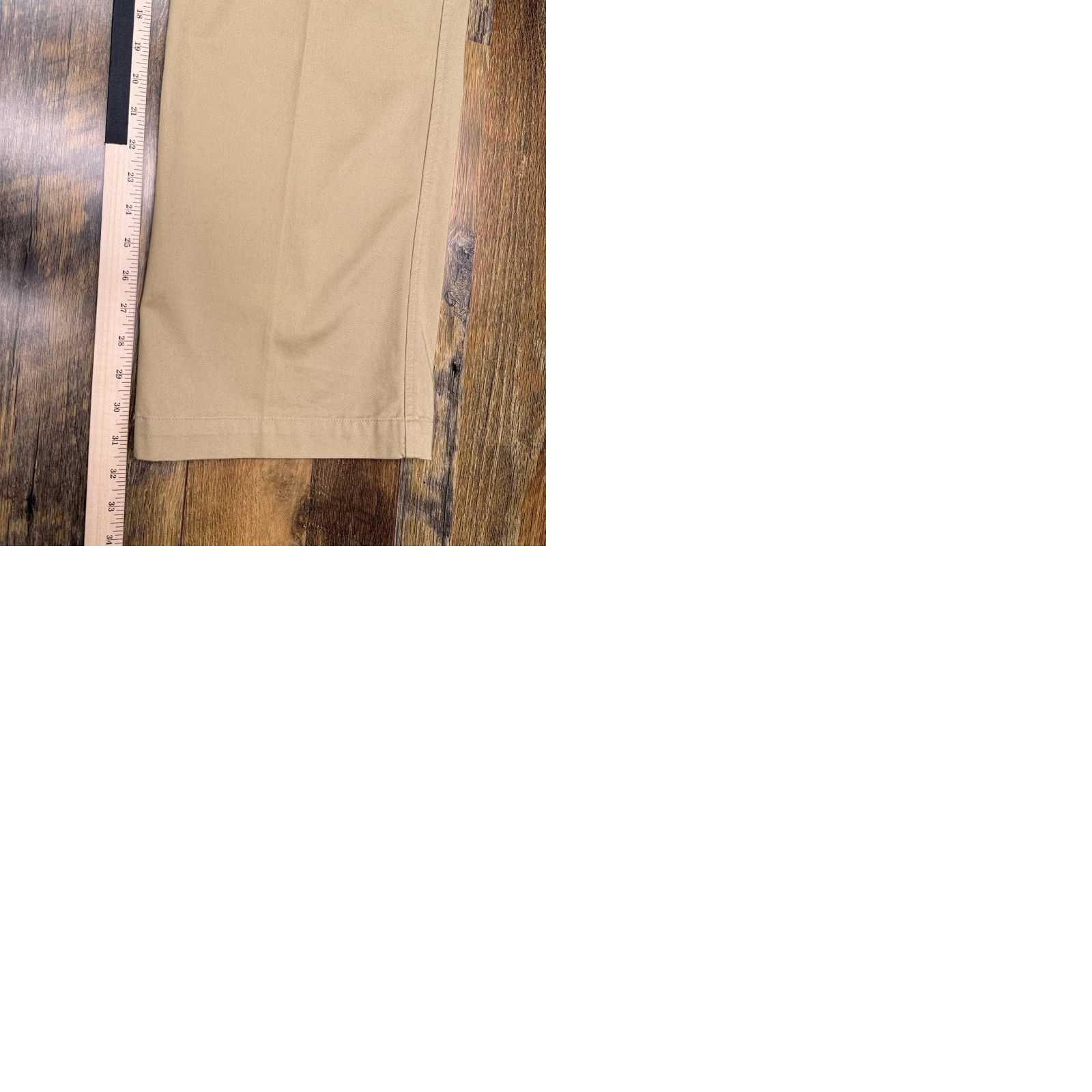 Joseph Abboud Joseph Abboud Pants Mens Regular Straight 38x32 Khaki Brown High Rise Twill Cotton Workwear Formal Solid KD Size US 38 / EU 54 - 9 Thumbnail