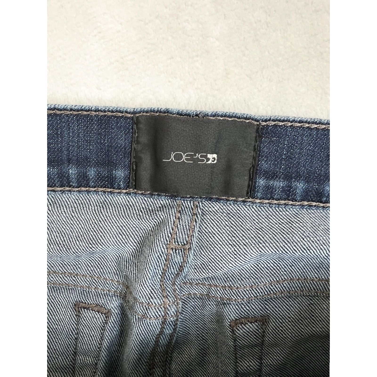 Denime Joes Jeans Jeans Women's 31 Blue Denim Petite Fit Bootcut Stretch Denim Pocket Zip Fly 5-Pocket Womens Size 24" / US 00 / IT 34 - 2 Thumbnail