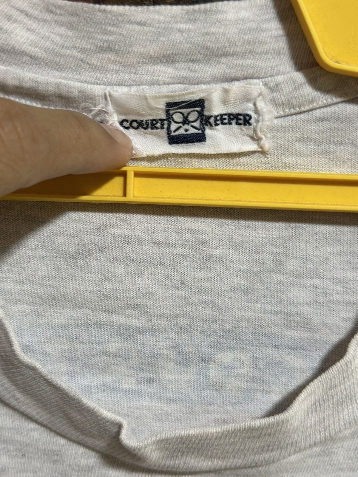 Vintage Vintage Court Keeper Seijo Faded Tee Size US L / EU 52-54 / 3 - 4 Thumbnail