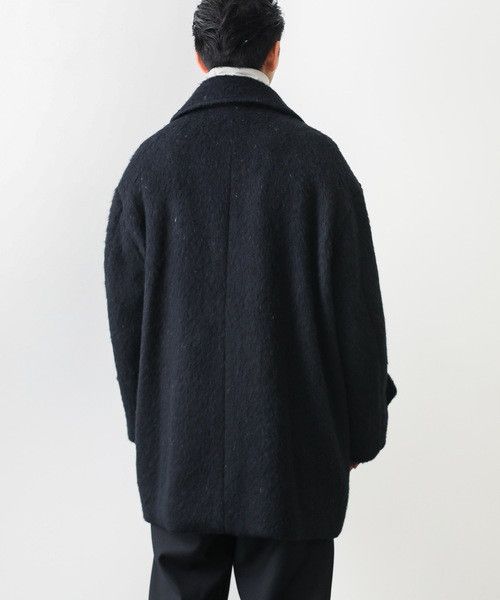 Kazuyuki Kumagai Attachment Wide wool/alpaca coat.Like Elena Dawson or Layer-0 Size US XXL / EU 58 / 5 - 2 Thumbnail