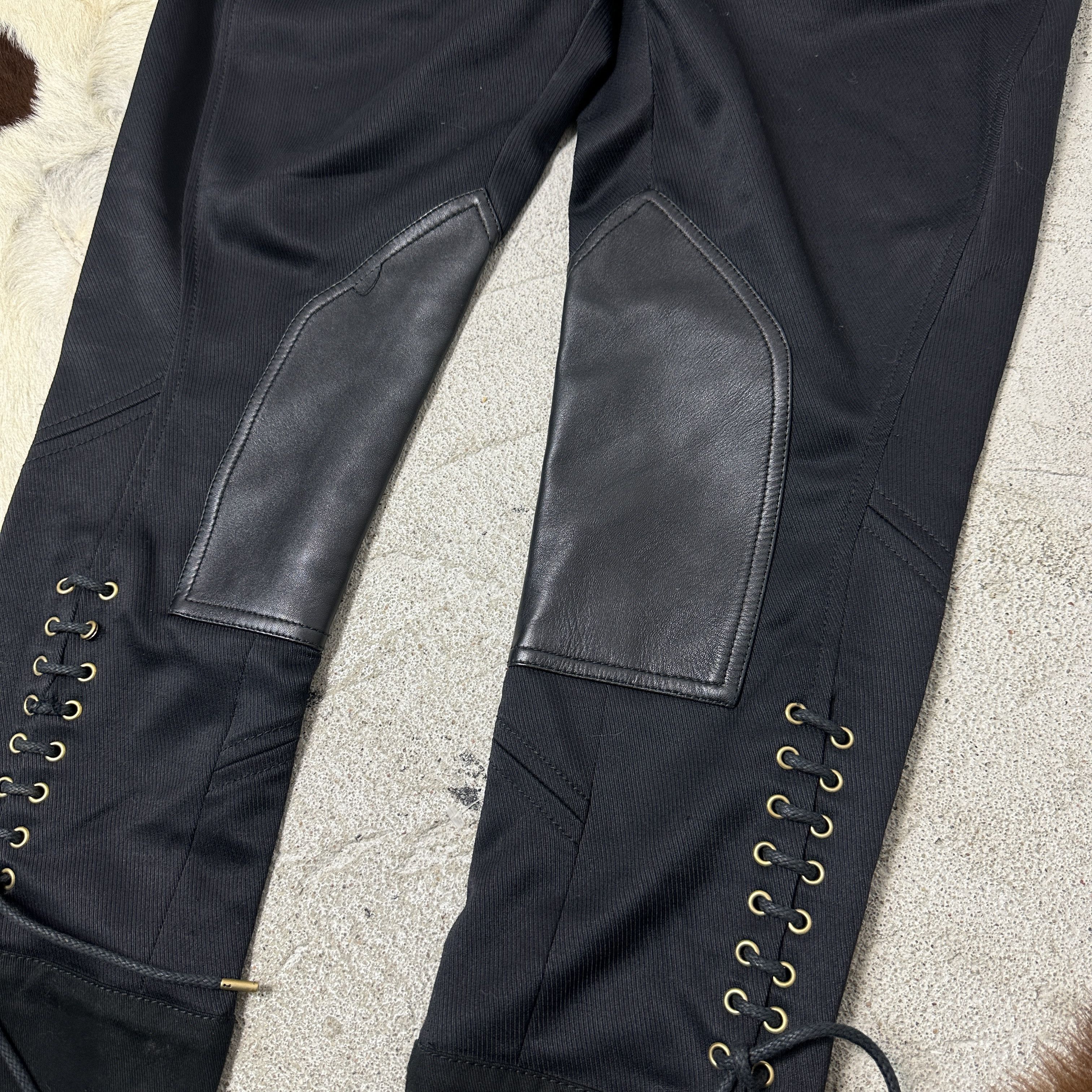 Gucci Vintage Avant Garde Breeches Gucci Pants Y2K Size 25" / US 0 / IT 36 - 3 Thumbnail
