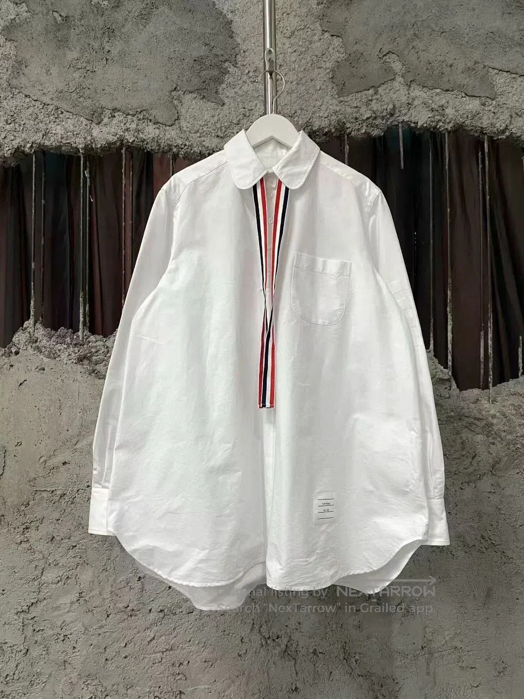 Thom Browne Thom Browne TB Stripe Long Sleeve Shirt. Size US XS / EU 42 / 0 - 1 Thumbnail