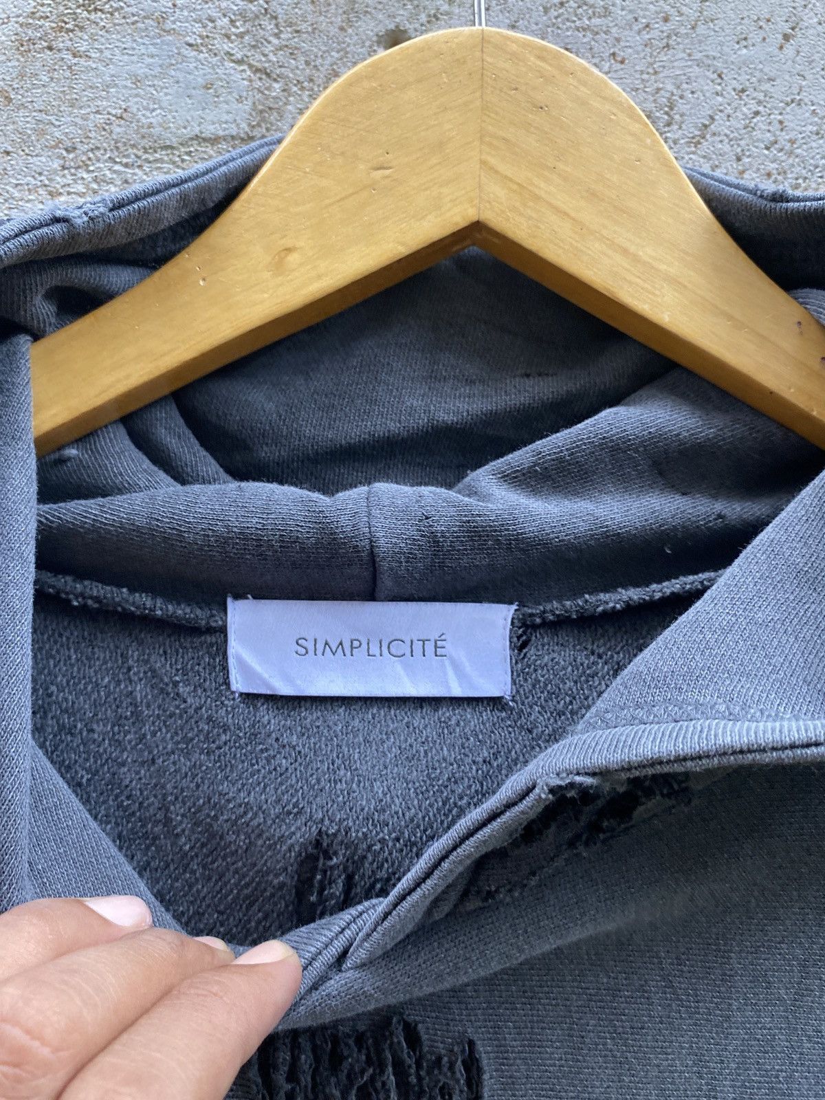 If Six Was Nine Distressed Simplicite Hoodie ERD Greg Lauren Style Size US L / EU 52-54 / 3 - 7 Thumbnail