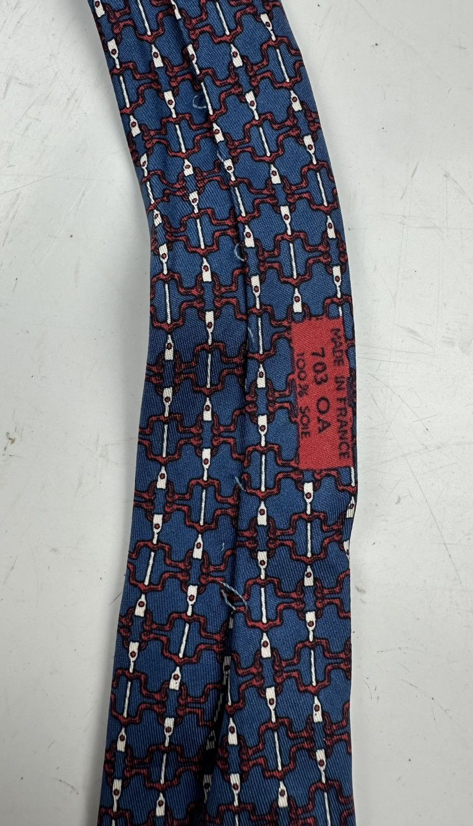 Hermes HERMES TIE - TC 48 Size ONE SIZE - 4 Thumbnail