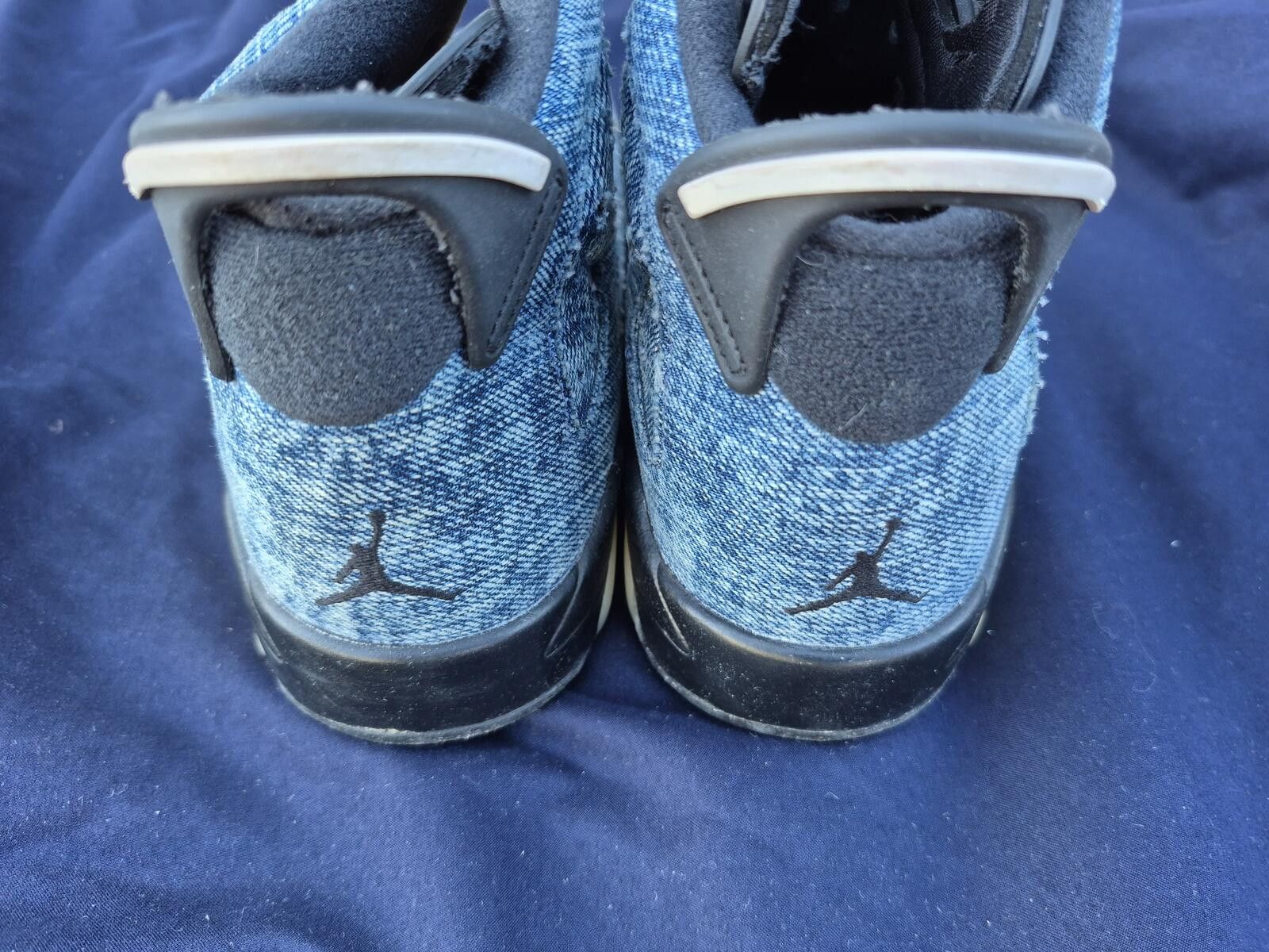 Jordan Brand Air Jordan 6 “Washed Denim” Size 5.5Y - Pre-Owned Size US 5.5 / EU 38 - 2 Thumbnail