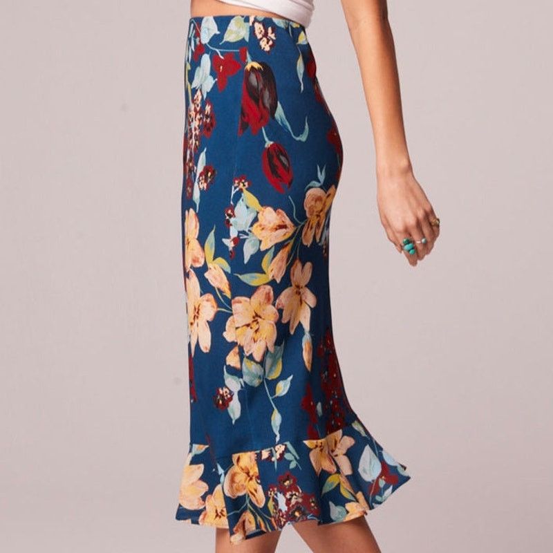 Other NWT Band of the Free Pisa Floral Slip Skirt Sz S [4-6] Size 25" / US 0 / IT 36 - 4 Thumbnail