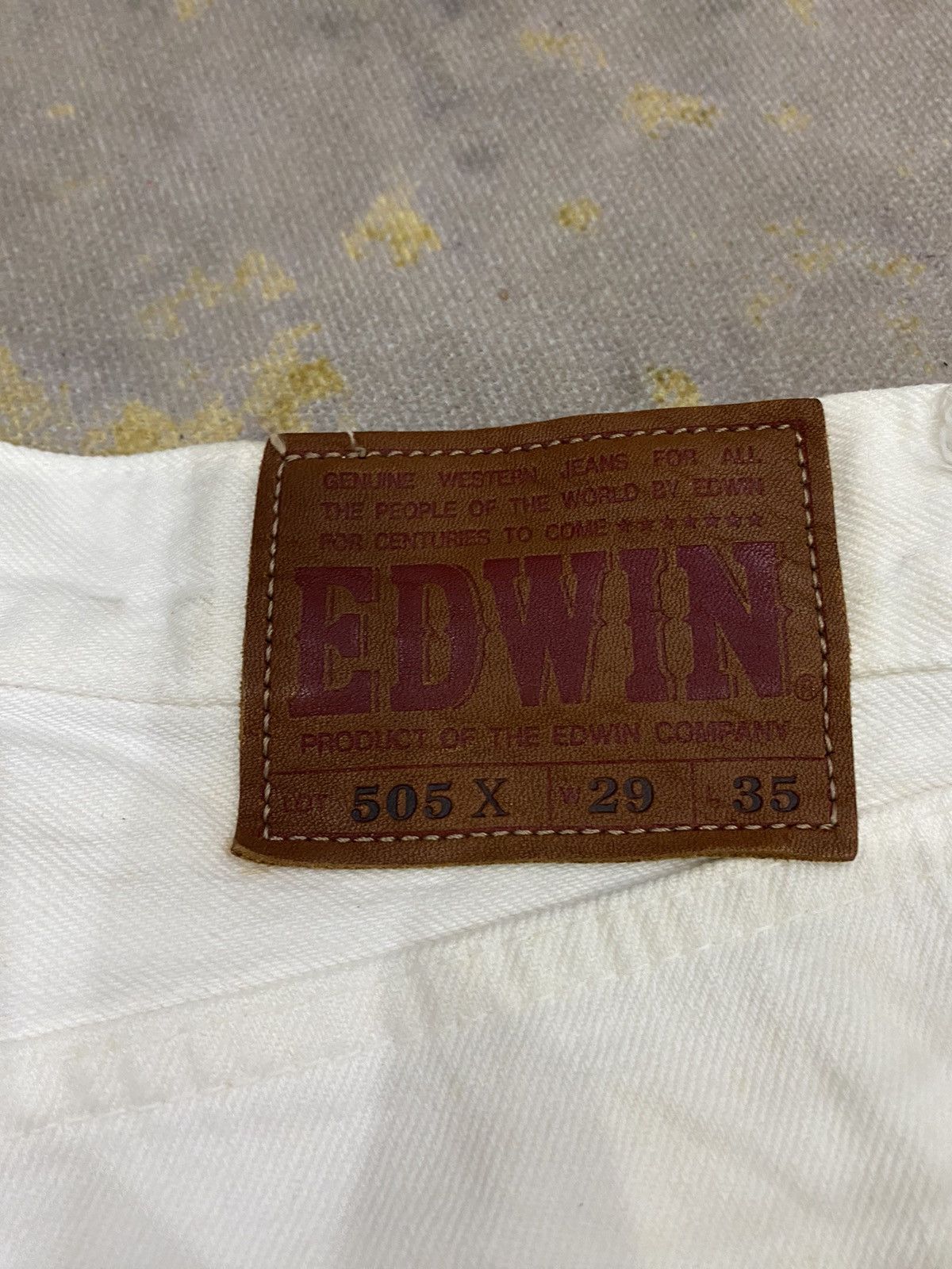 Edwin Final Drop‼️ Vintage Edwin 505 Button Fly Selvedge Denim Size US 30 / EU 46 - 9 Thumbnail