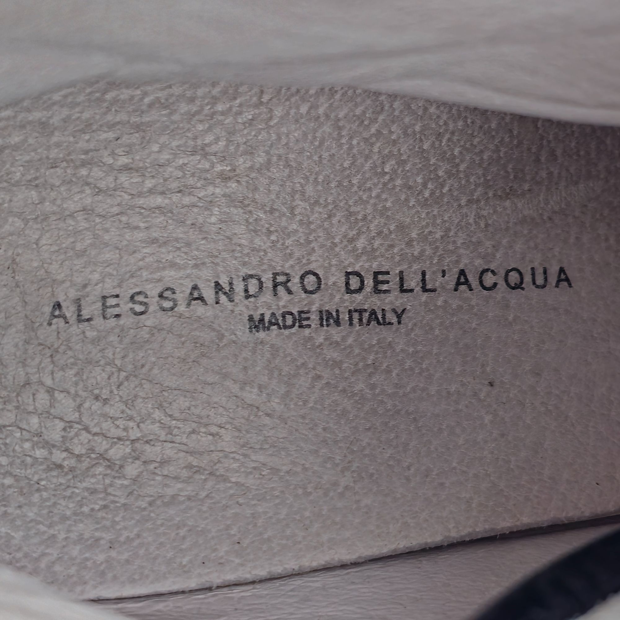 Alessandro Dell'acqua Alessandro Dell'Acqua Black Silver Metallic Fashion High-top Size US 10.5 / EU 43-44 - 7 Thumbnail