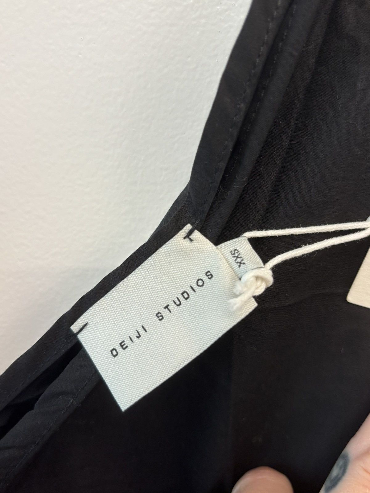 Deiji Studios Black V Neck Tie Front Dress *NEW W/ TAGS* Size XXS / US 00 / IT 34 - 3 Thumbnail