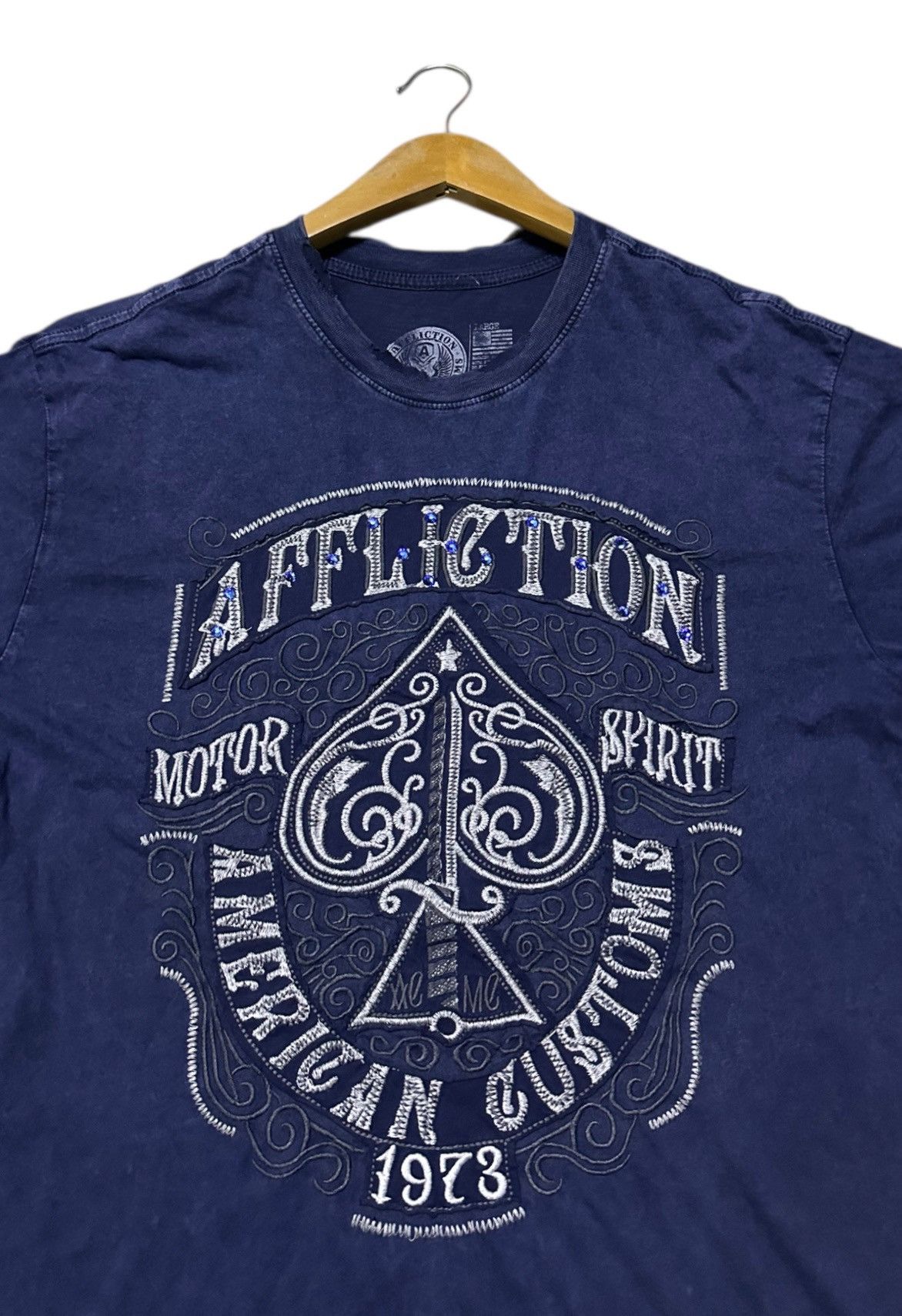 Affliction Affliction AC spade A9868 short sleeve tshirt Size US L / EU 52-54 / 3 - 2 Thumbnail