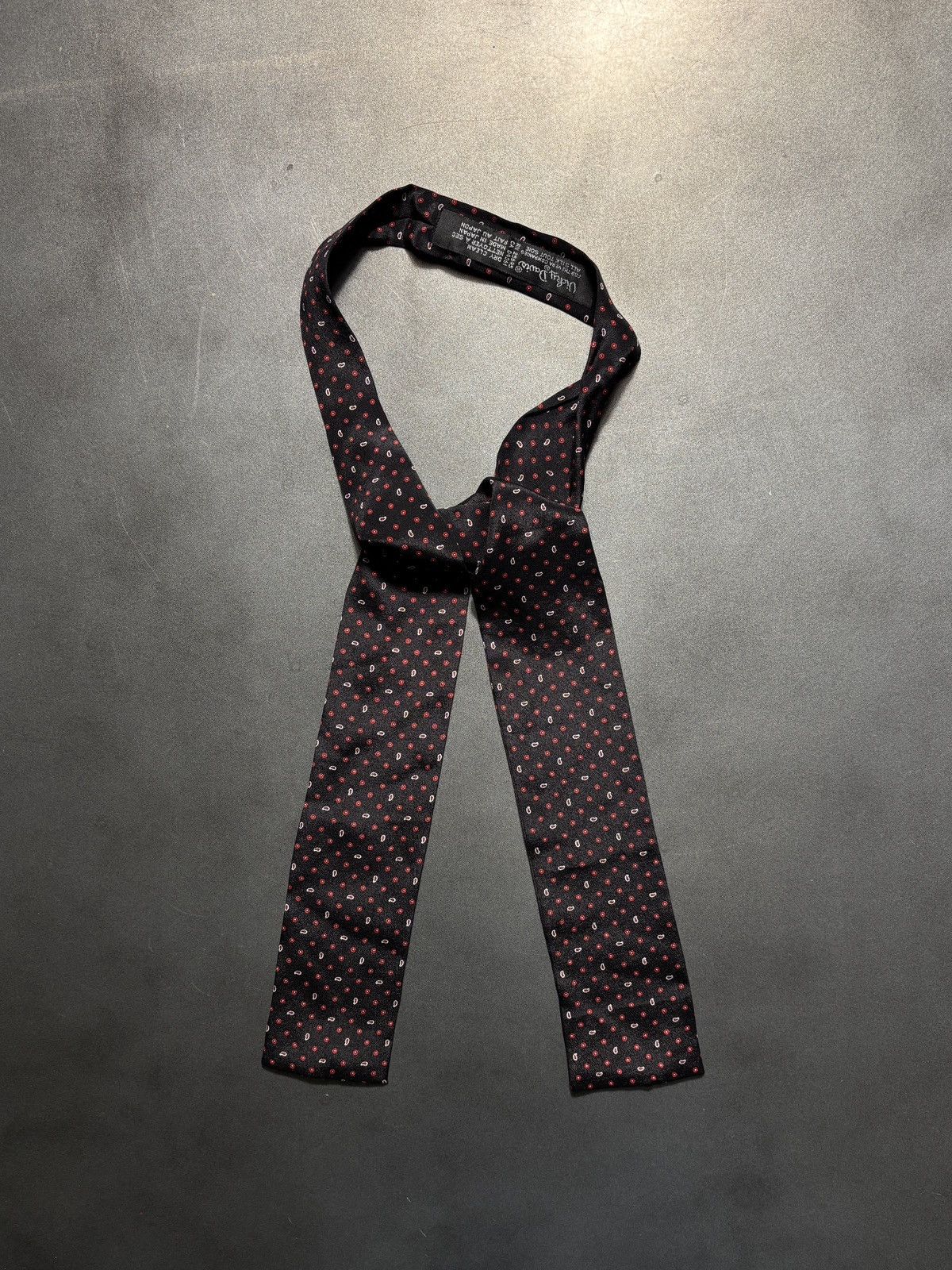 Vicky Davis Vintage Slik Cravat Bowtie Ascot Neckerchief Vicky Davis Tie Size ONE SIZE - 1 Thumbnail