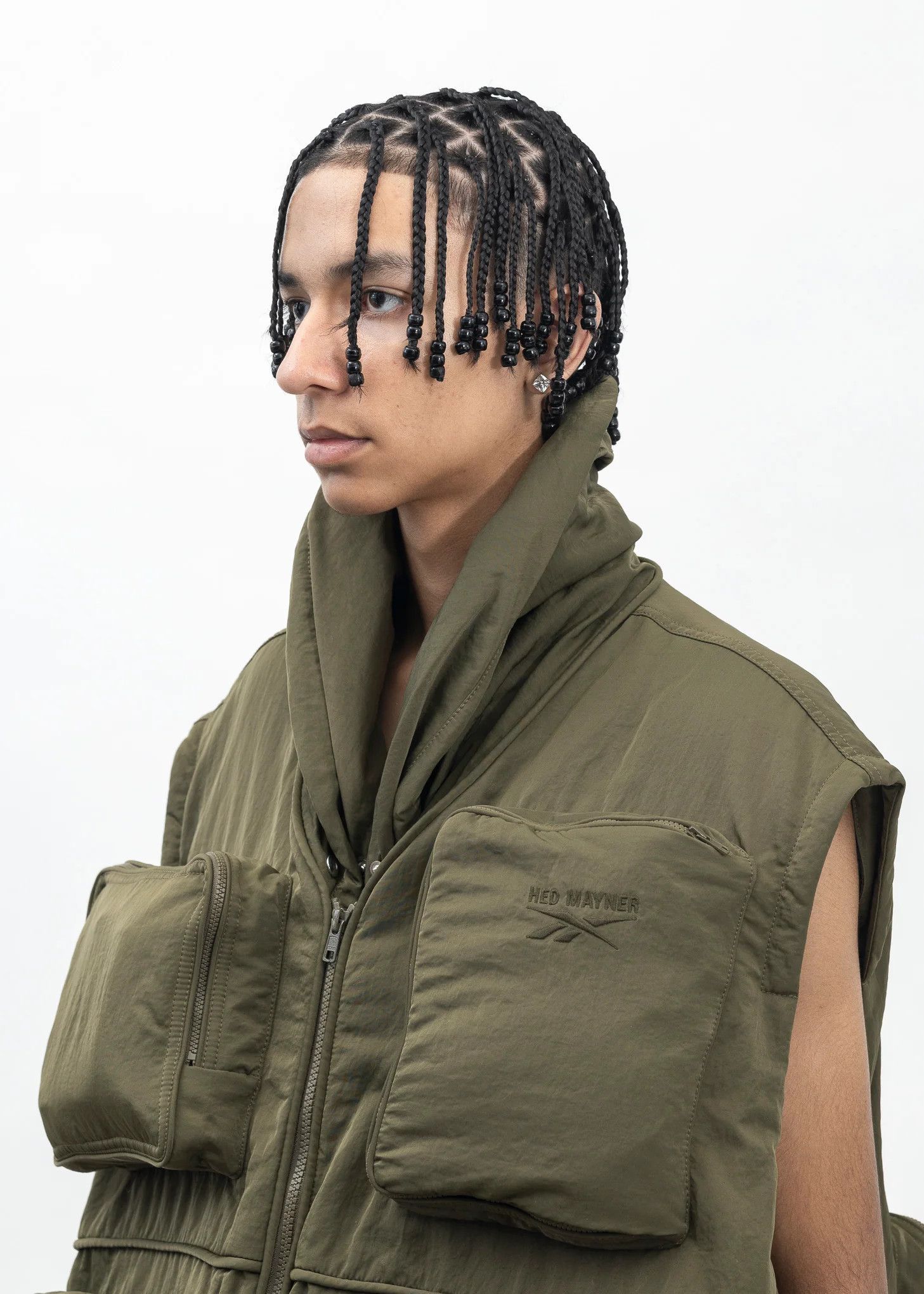 Hed Mayner Hed Mayner x Reebok Oversized Pocketed Vest Size US S / EU 44-46 / 1 - 20 Thumbnail