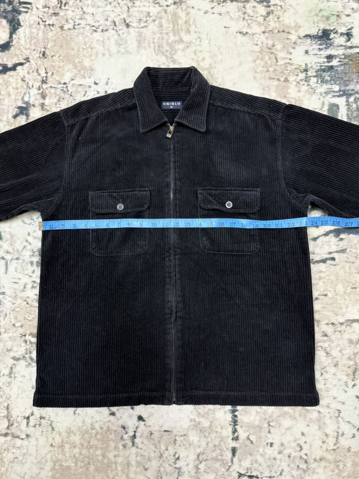 Japanese Brand × Uniqlo Uniqlo Zip Up Work Shirt Size US M / EU 48-50 / 2 - 12 Thumbnail
