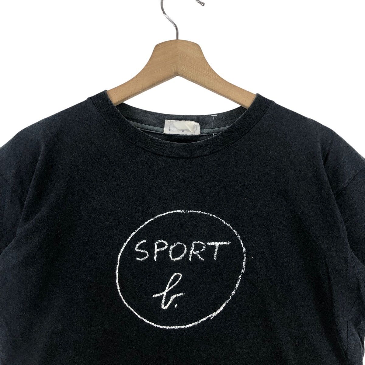 Vintage × agnes b. Vintage AGNES B Big Logo T-Shirt Size US M / EU 48-50 / 2 - 2 Thumbnail