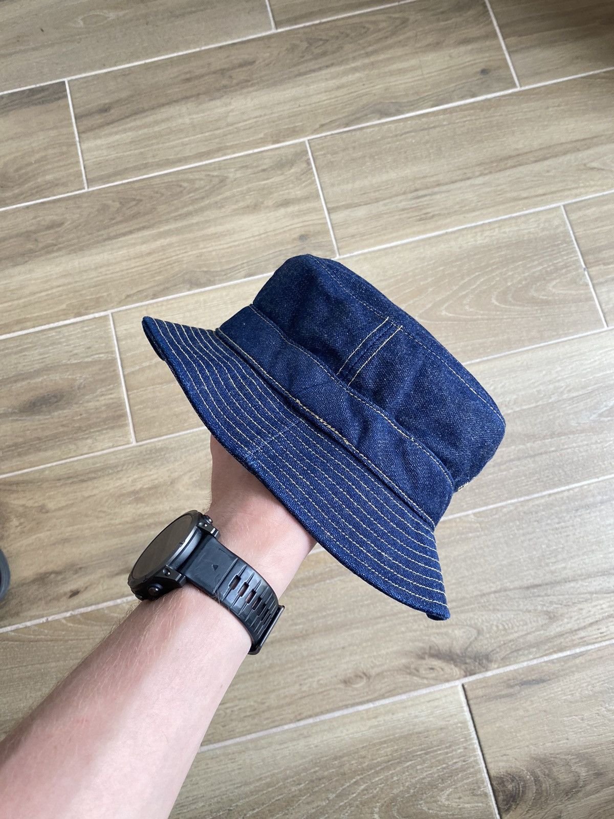 Kangol Kangol Denim Bucket Hat Size ONE SIZE - 4 Thumbnail