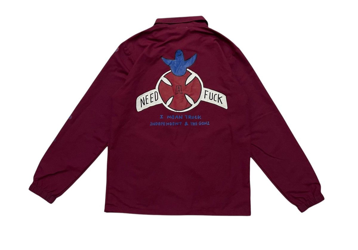 Independent Truck Co. 2000s INDEPENDENT X MARK GONZALEZ COACH JACKET RARE DESIGN Size US S / EU 44-46 / 1 - 3 Thumbnail