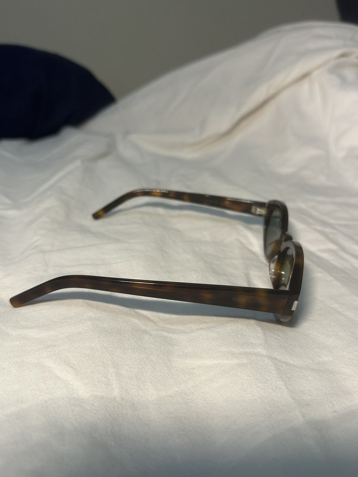 Yves Saint Laurent YSL Havana and Green Sunglasses Size ONE SIZE - 2 Thumbnail