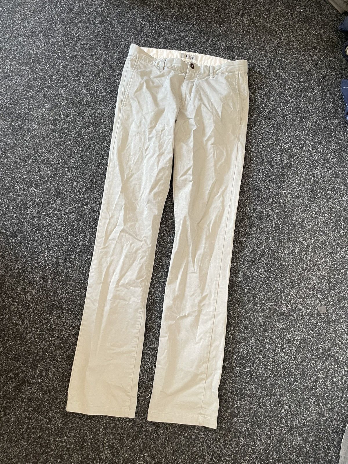 Acne Studios Acne Studios Satin Contrast Trousers | Grailed
