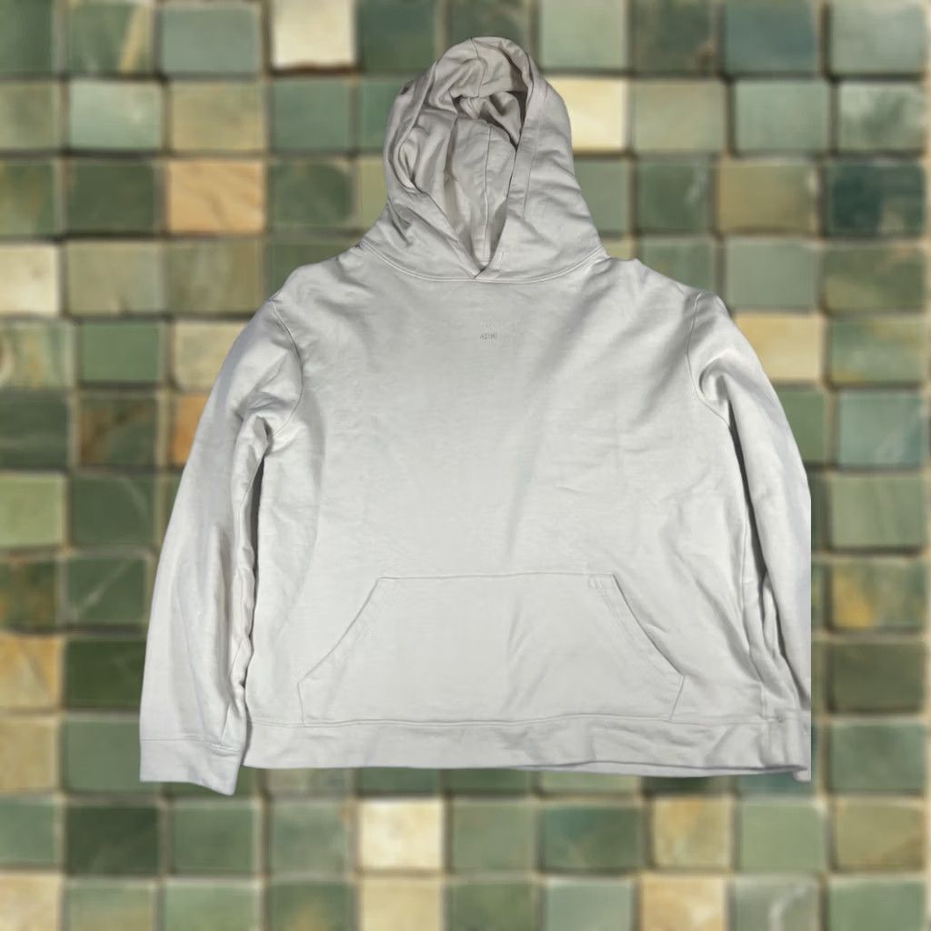 Vintage 424 Hoodie Mens M White 100% Cotton Pullover Logo Italy Size US M / EU 48-50 / 2 - 1 Thumbnail