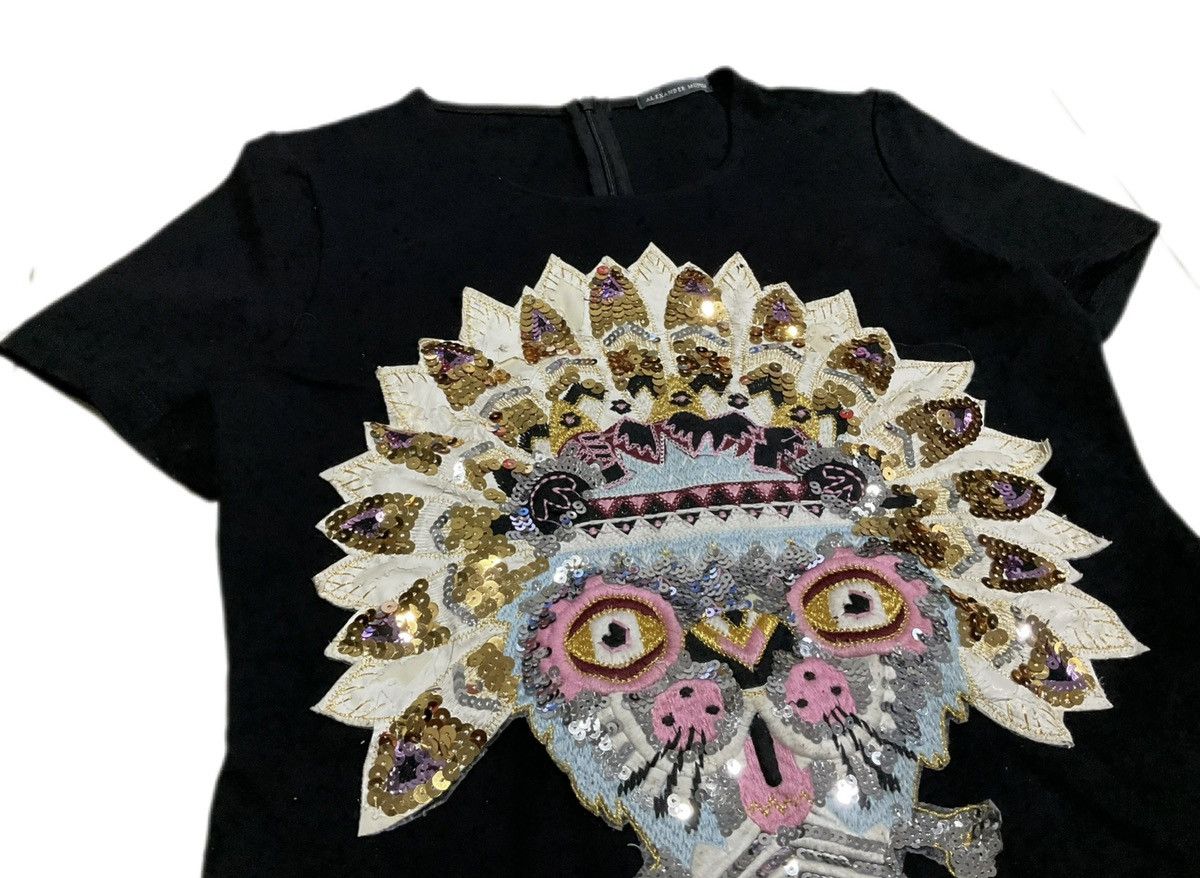 Alexander McQueen 🔥Rare Alexander McQueen Jungle Cat Sequin Dress Size S / US 4 / IT 40 - 3 Thumbnail