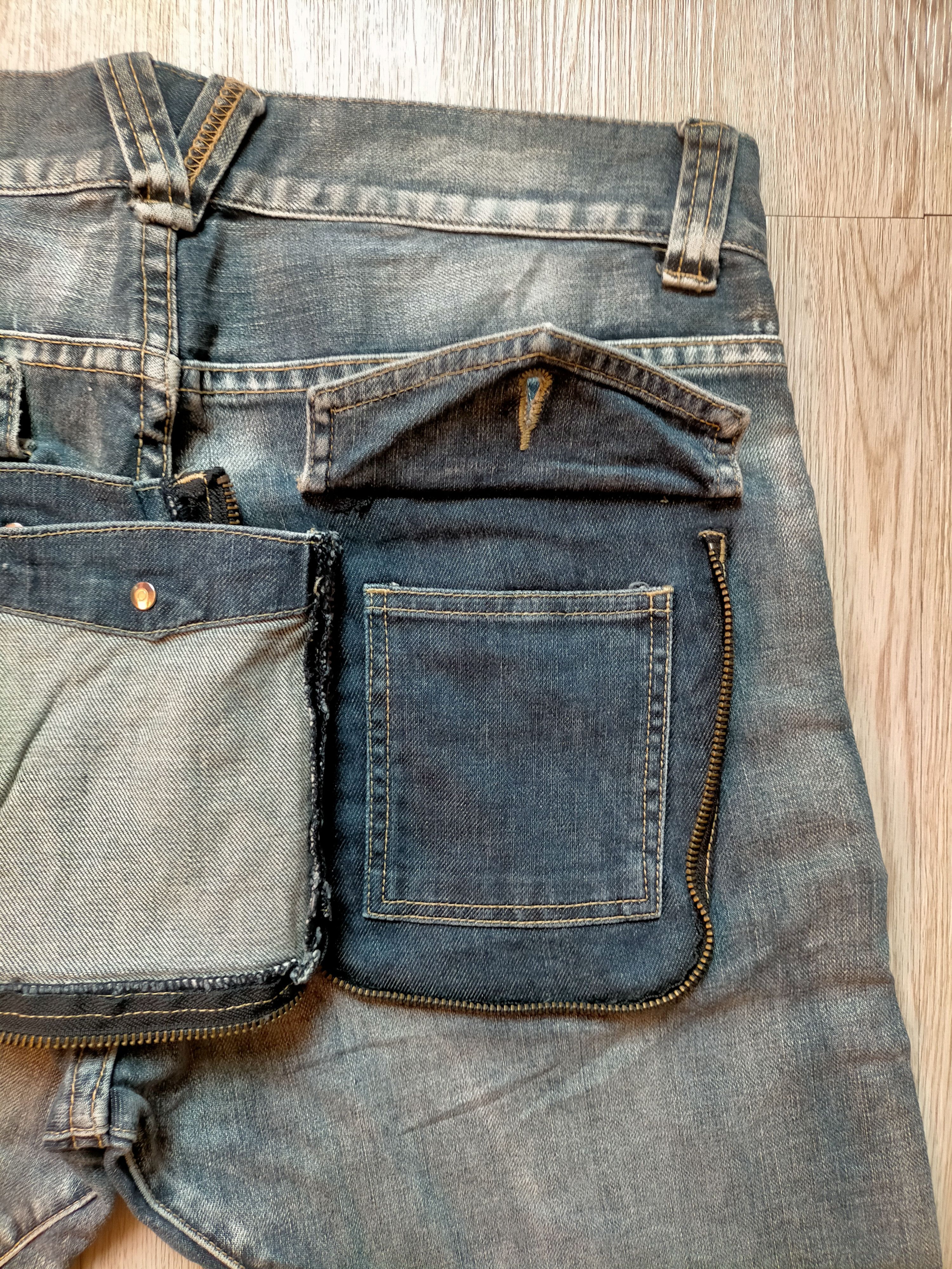 PPFM PPFM Japan Curve Paint Denim Size US 33 - 17 Thumbnail