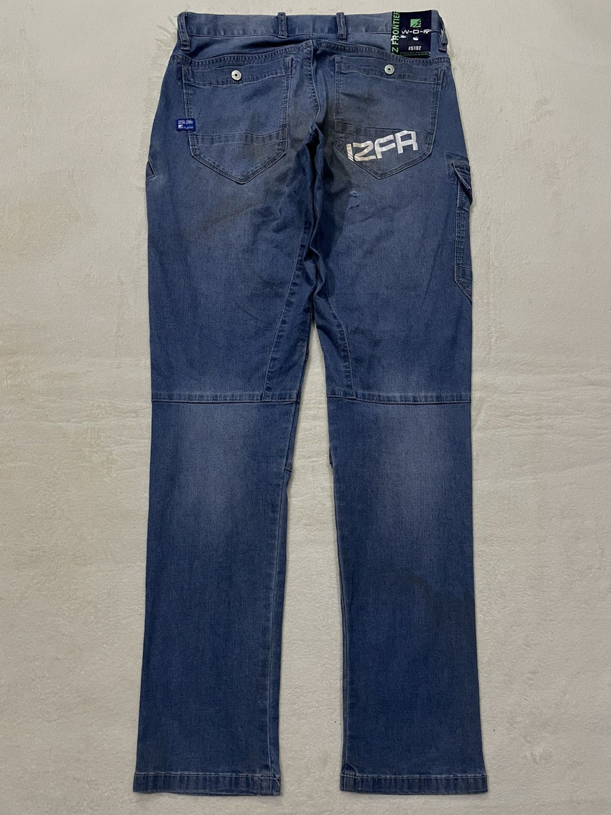Vintage Vintage Japanese Brand Riped Mudwash Denim Size US 32 / EU 48 - 10 Thumbnail
