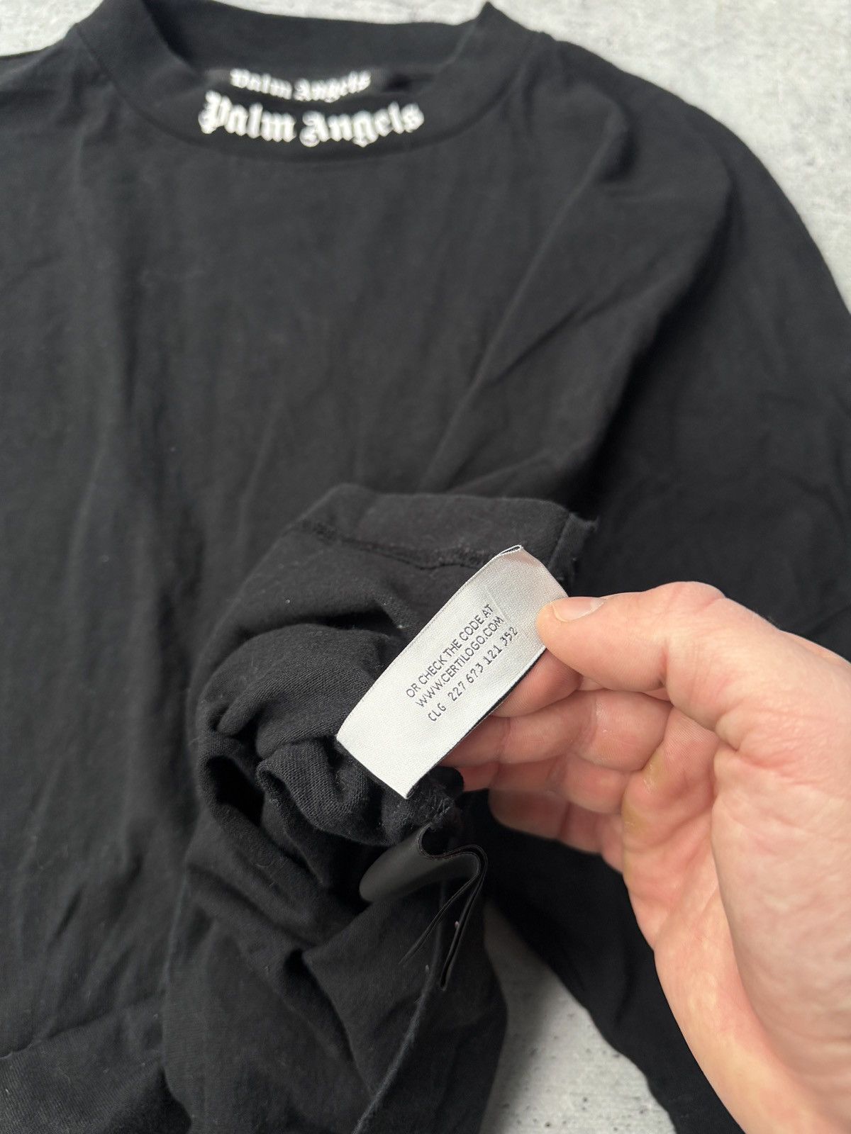 Palm Angels Palm angels big logo tee Size US S / EU 44-46 / 1 - 9 Thumbnail