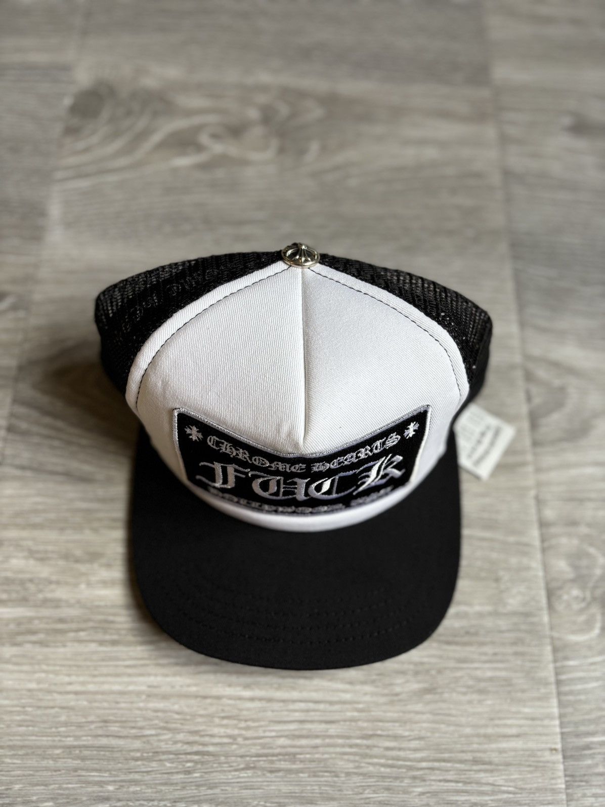Chrome Hearts Chrome Hearts Fuck Hollywood Trucker Hat Size ONE SIZE - 2 Thumbnail