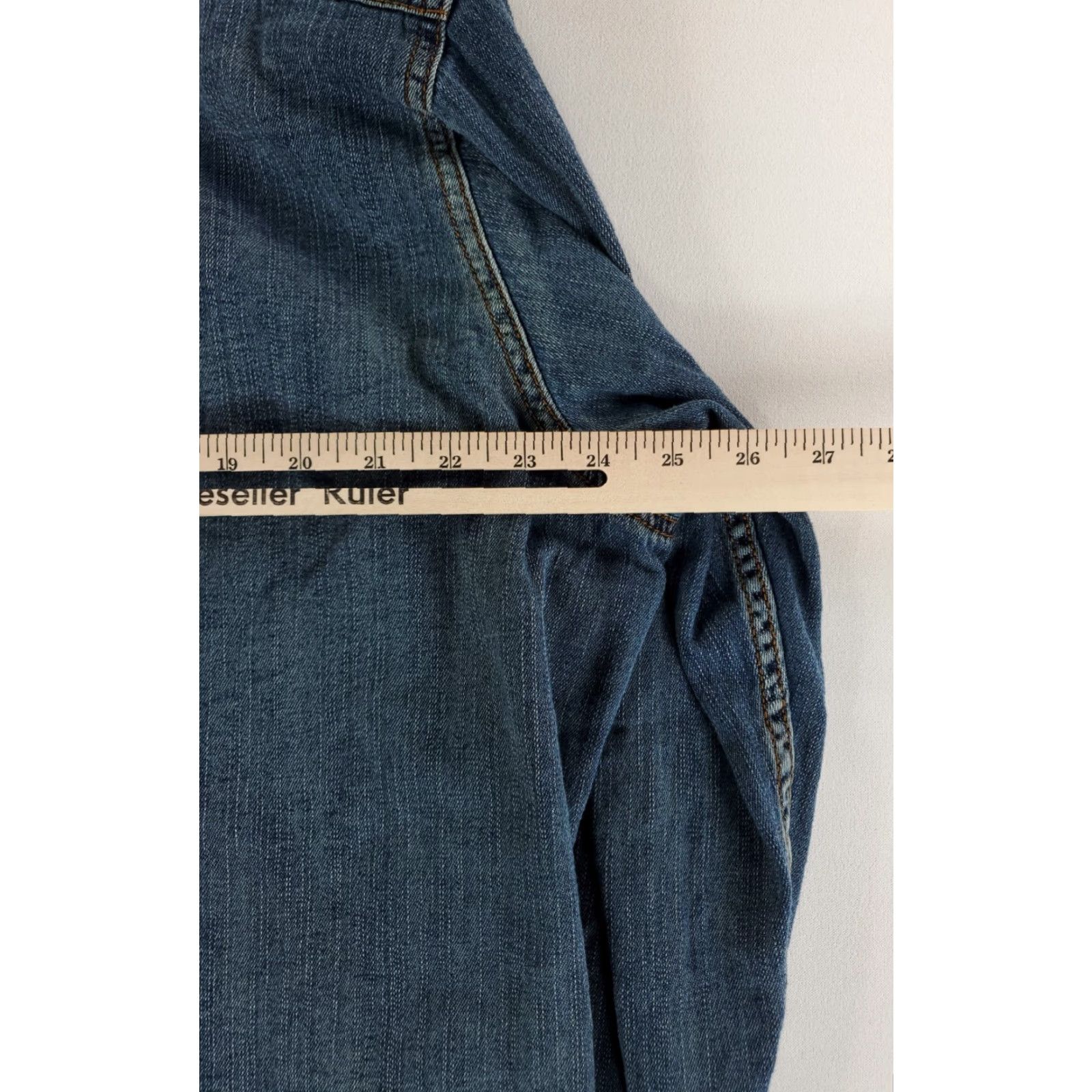 Wrangler Wrangler Shirt Denim Pearl Snap Long Sleeve Blue Western Mens XL Size US XL / EU 56 / 4 - 5 Thumbnail