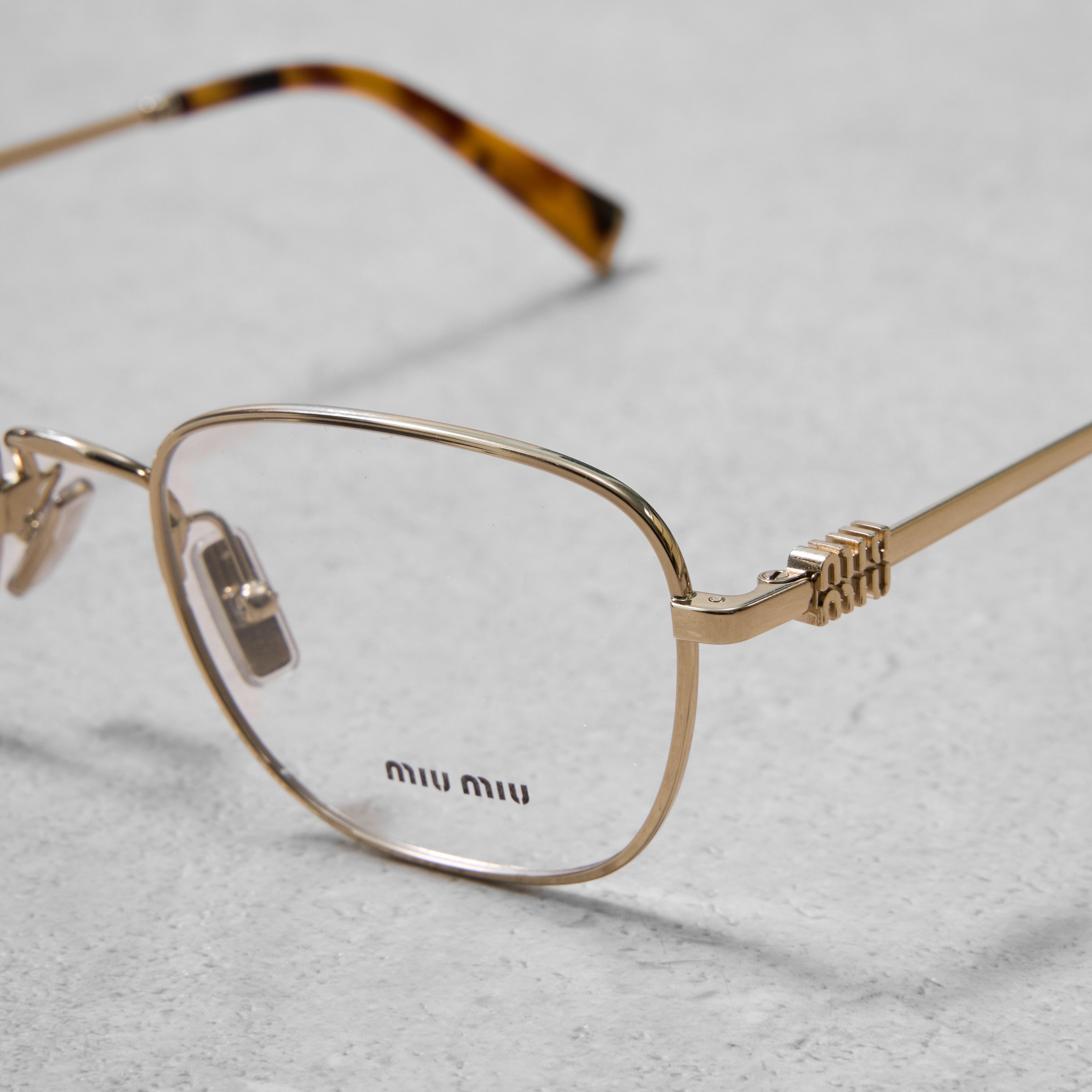 Miu Miu MIU MIU MU 50WV ZVN1O1 Glasses Size ONE SIZE - 4 Thumbnail