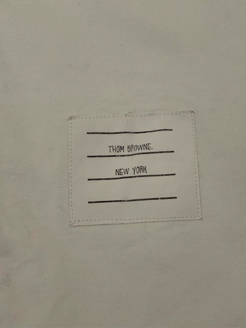 Thom Browne Thom browne White striped long-sleeved shirt 2504-Nextarrow Size US M / EU 48-50 / 2 - 4 Thumbnail