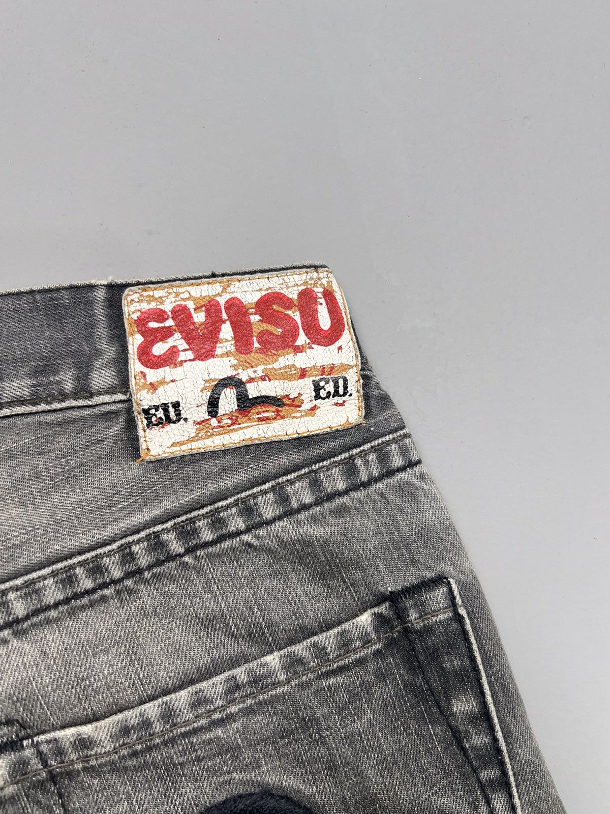 Other Vintag Evisu seagull denim pant Size US 30 / EU 46 - 12 Thumbnail