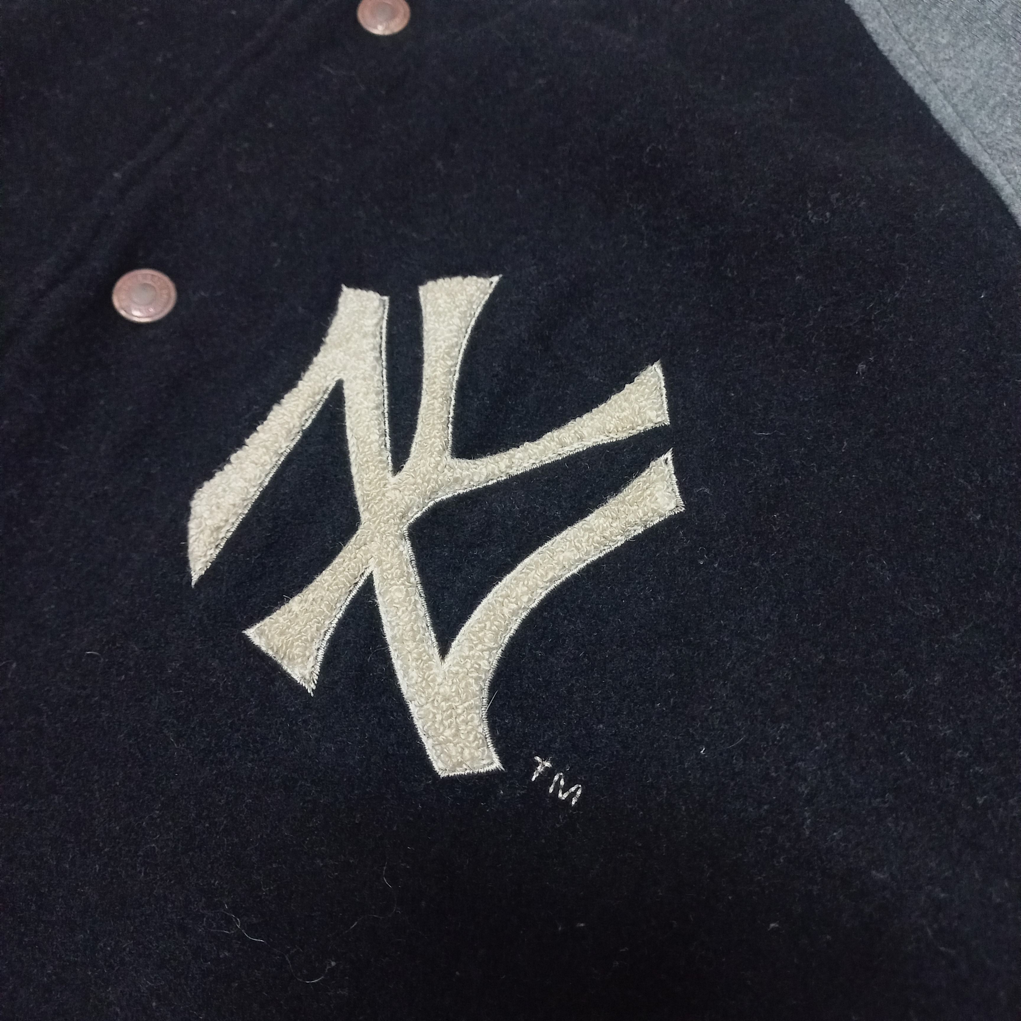 New York Yankees × Vintage Vintage new york yankees varsity baseball jacket Size US L / EU 52-54 / 3 - 14 Thumbnail
