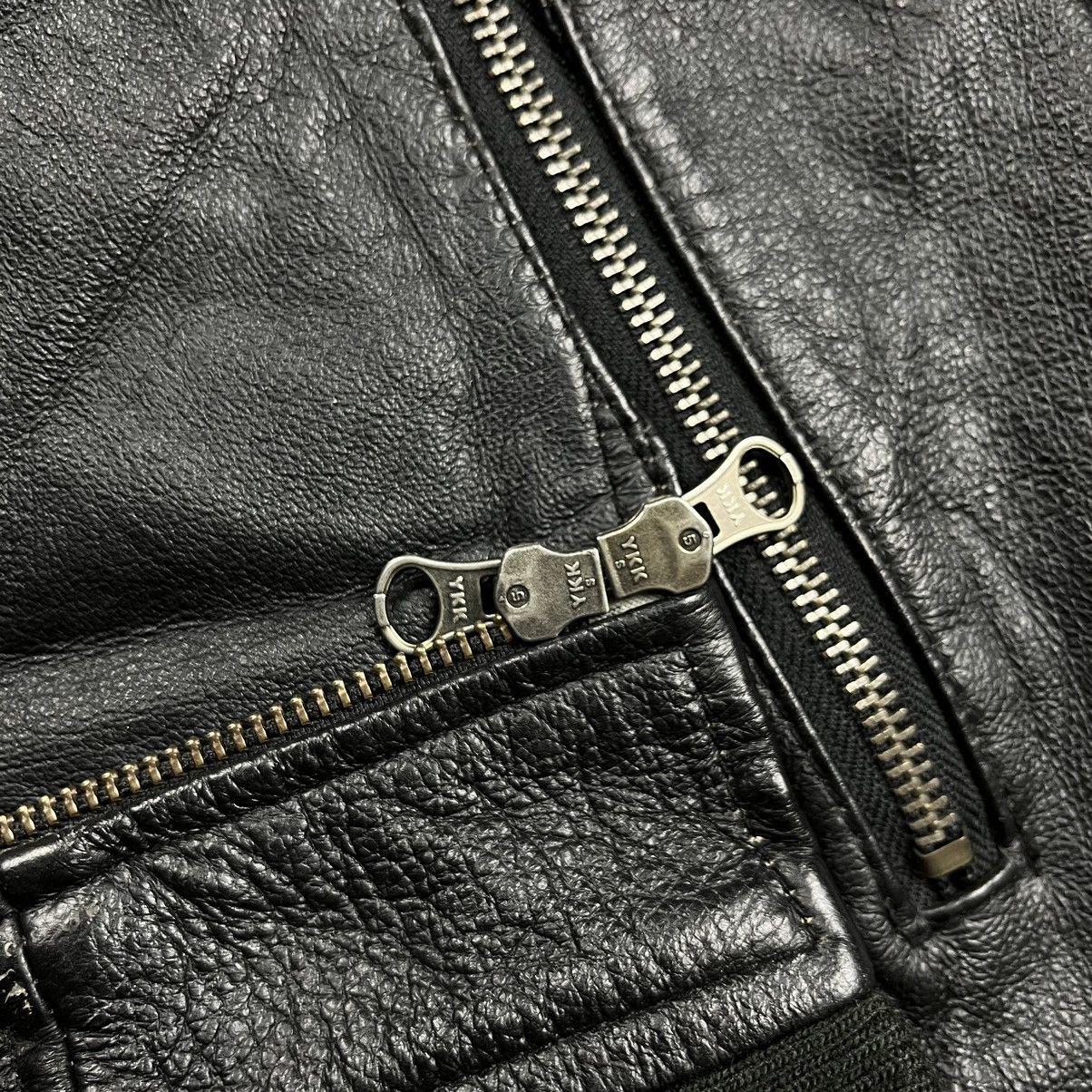 If Six Was Nine Vintage Evolution japanese brand gimmick bono leather jacket Size US L / EU 52-54 / 3 - 10 Thumbnail